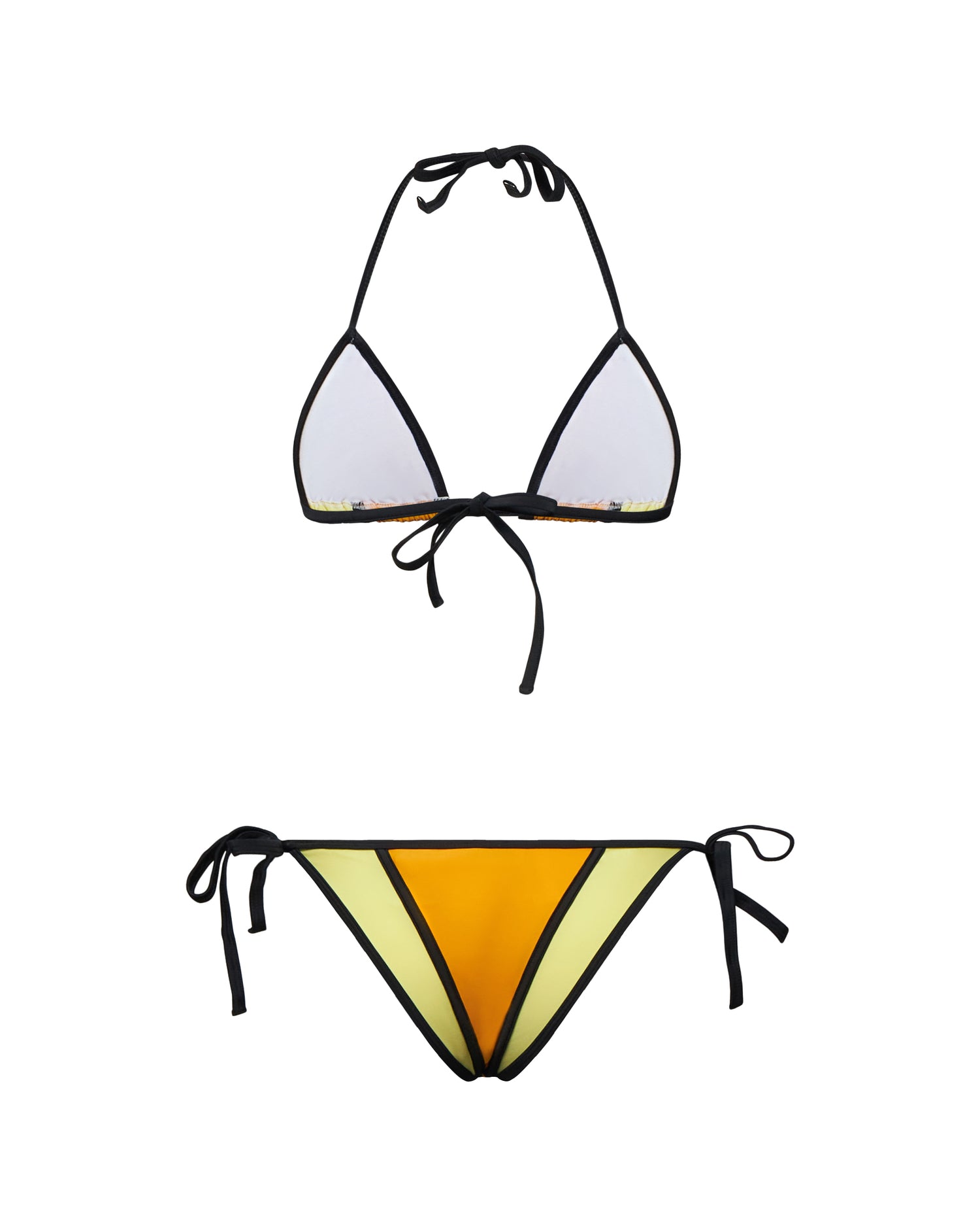 Bikini Triangolo Donna con Laccetti Regolabili - Silvian Heach x Pompea