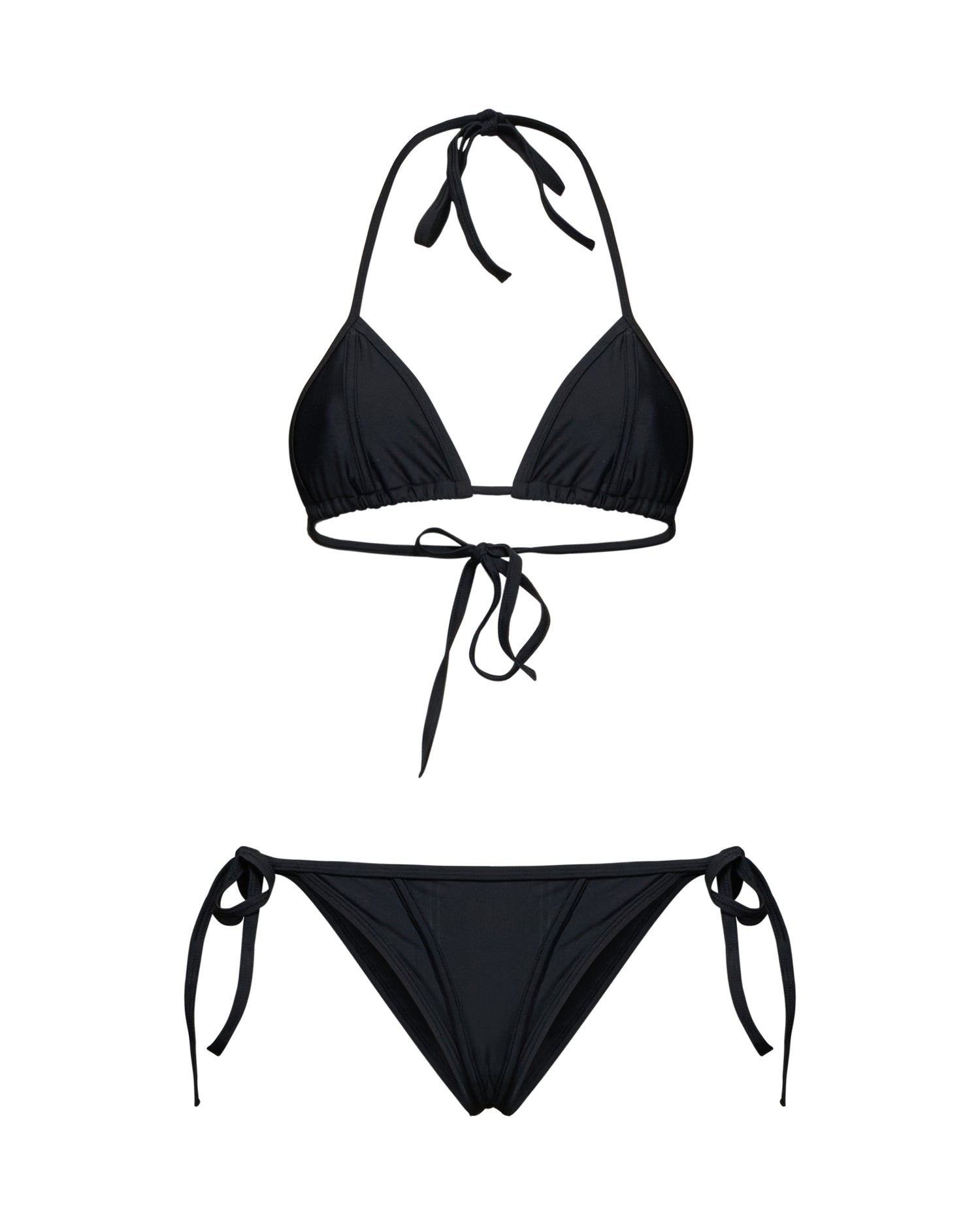 Bikini Triangolo Donna con Laccetti Regolabili - Silvian Heach x Pompea