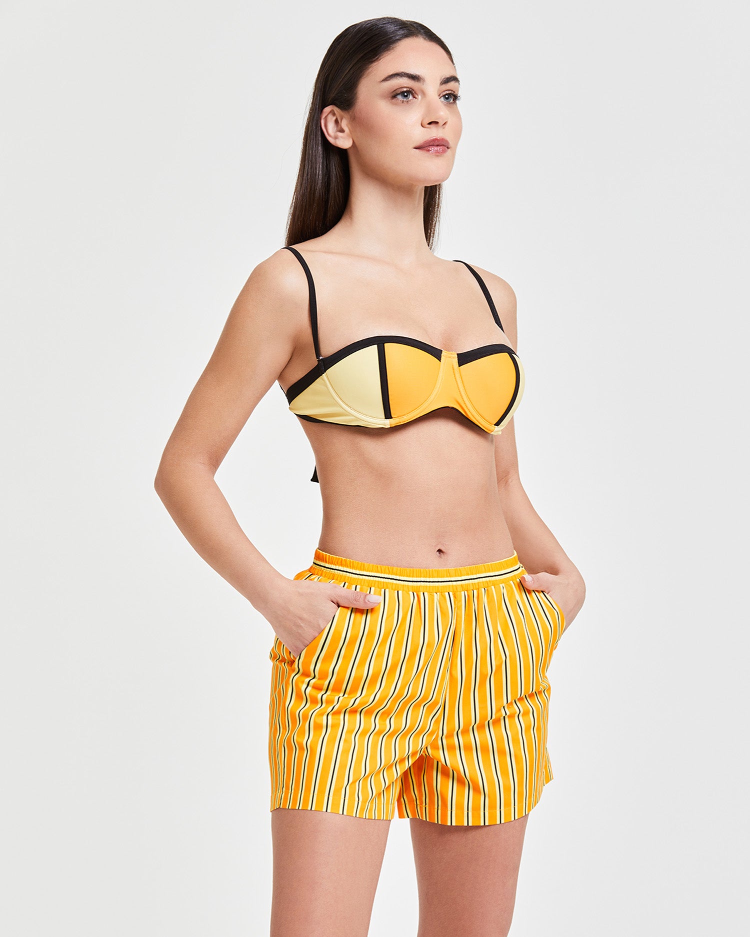 Shorts a Righe -Pompea x Silvian Heach