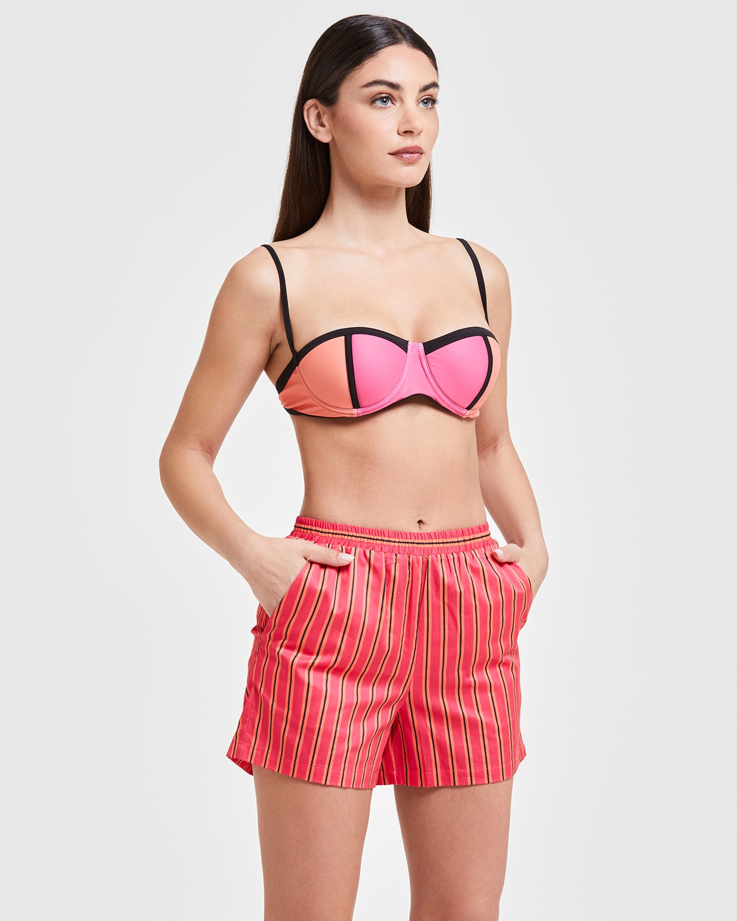 Shorts a Righe -Pompea x Silvian Heach