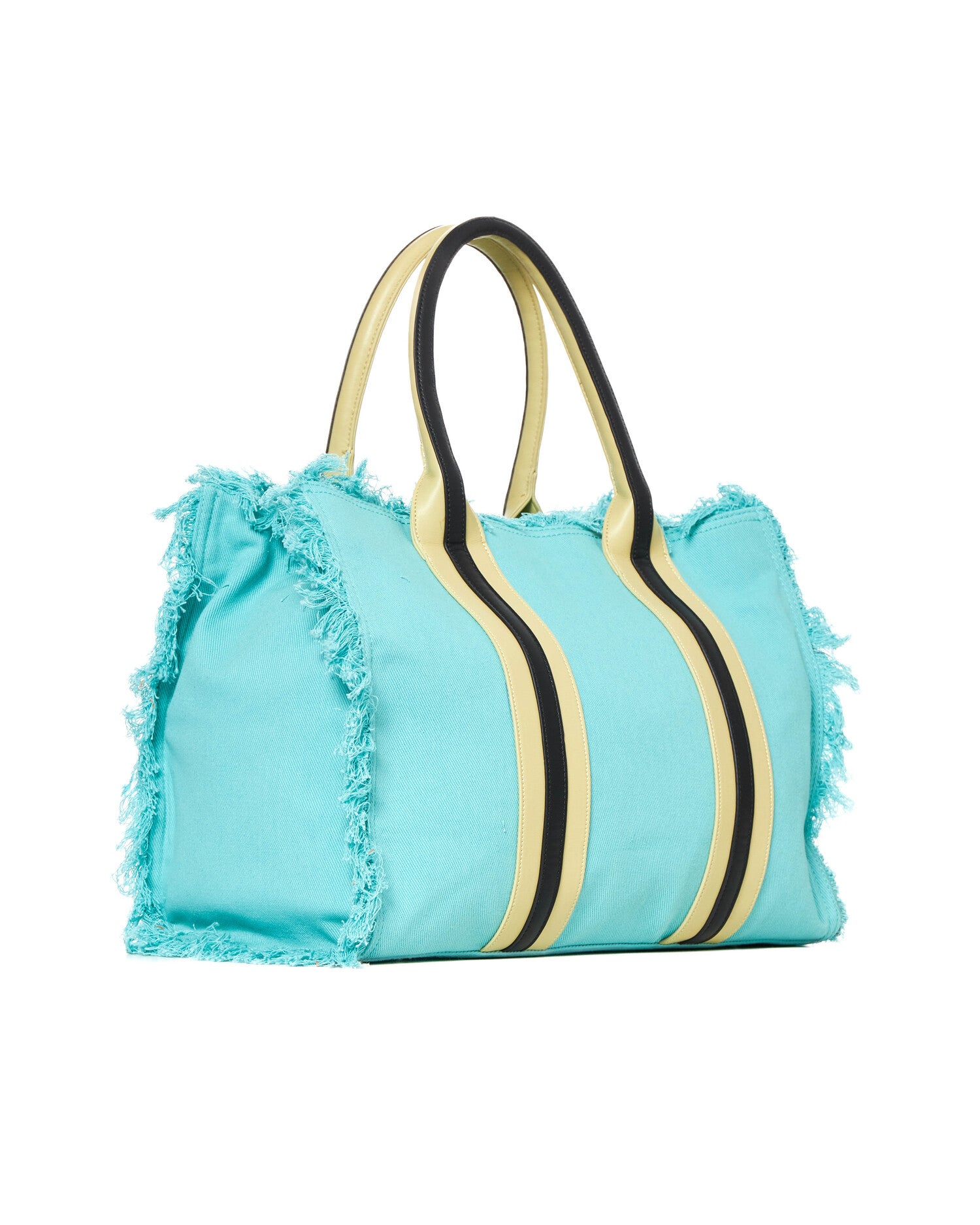 Borsa Mare con Dettagli Sfrangiati - Pompea x Silvian Heach