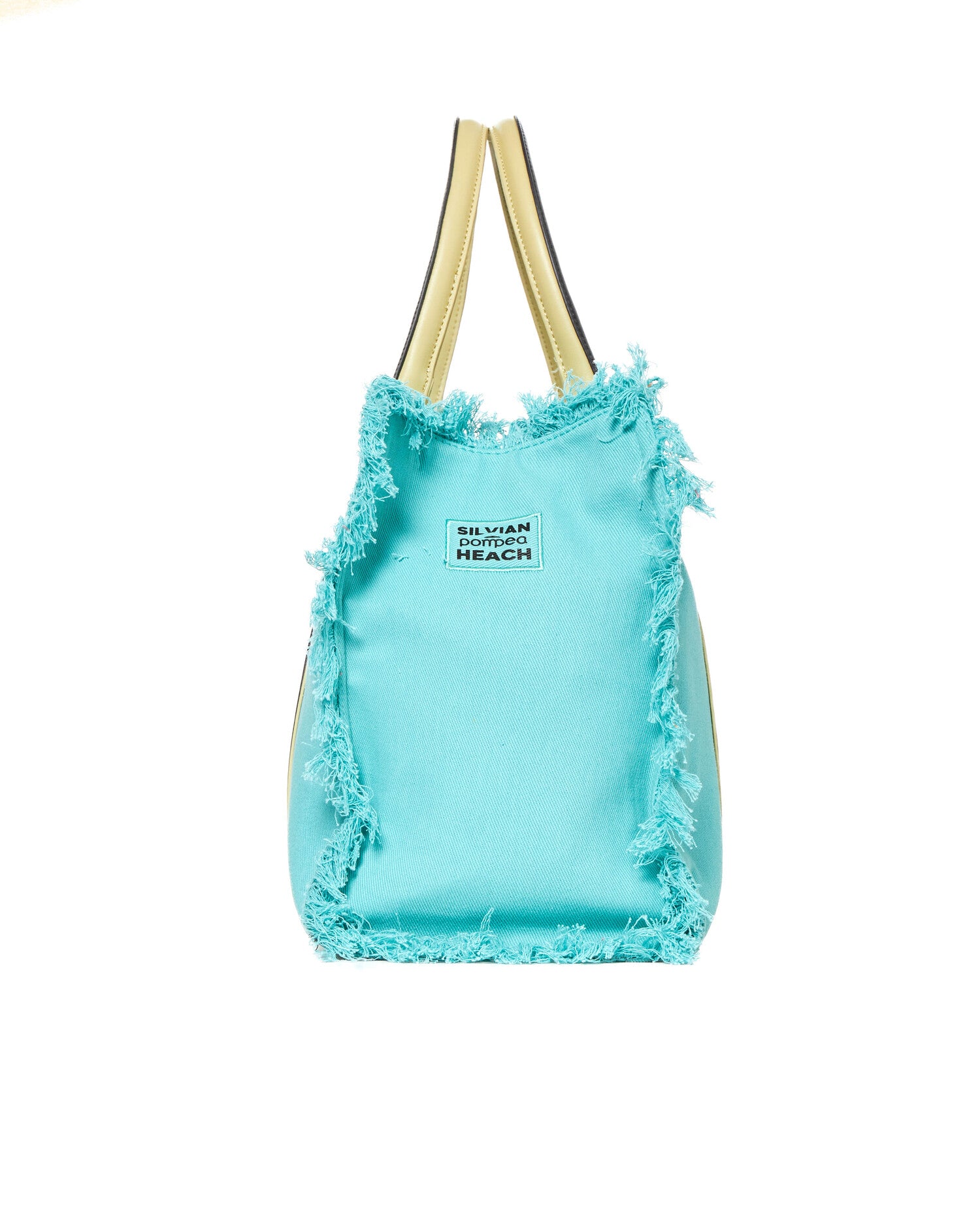 Borsa Mare con Dettagli Sfrangiati - Pompea x Silvian Heach