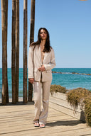 Pantaloni a zampa con paillettes - Silvian Heach