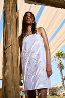Dress with floral embroidery - Silvian Heach