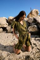 Mini dress with bow belt - Silvian Heach
