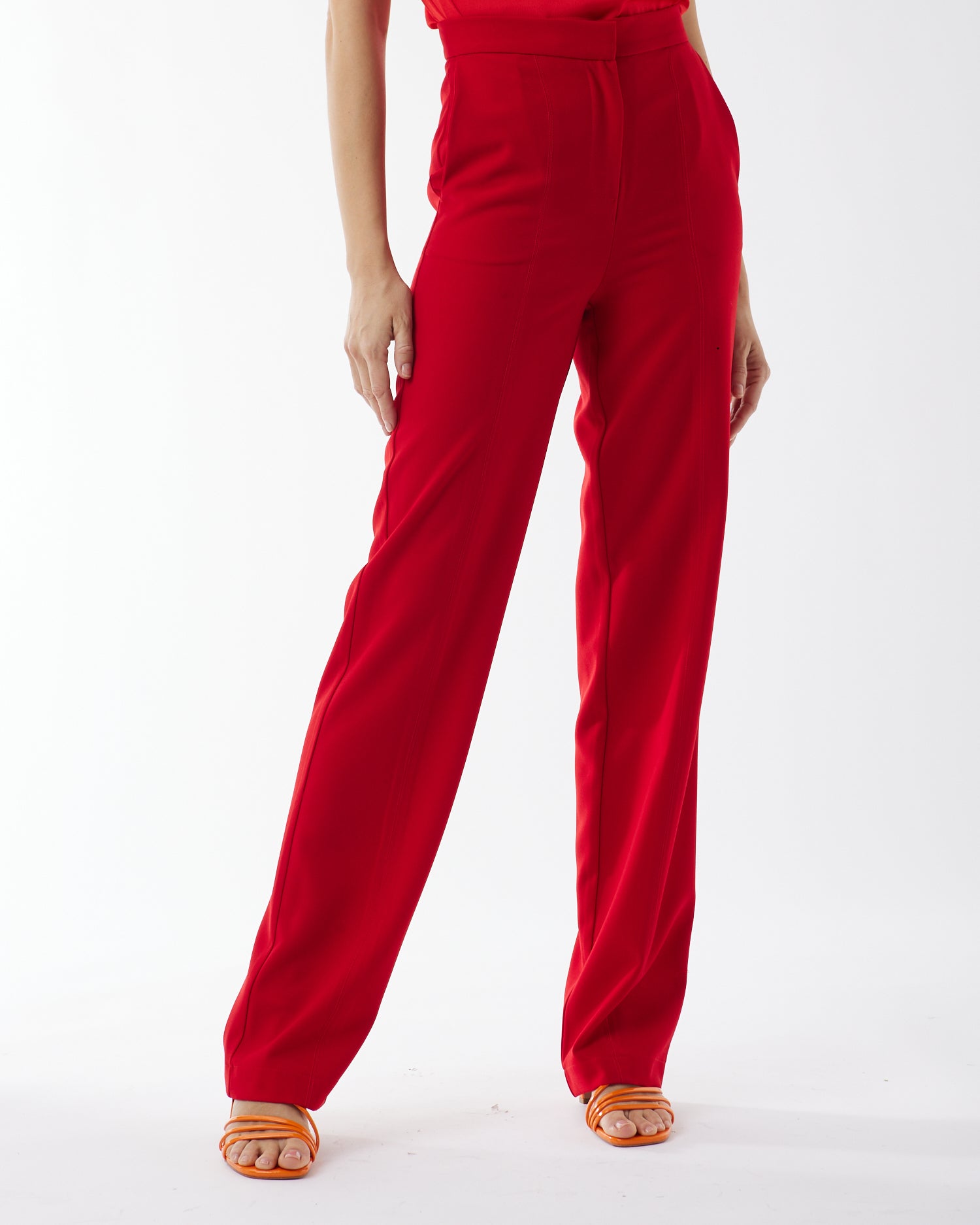 High waisted trousers 