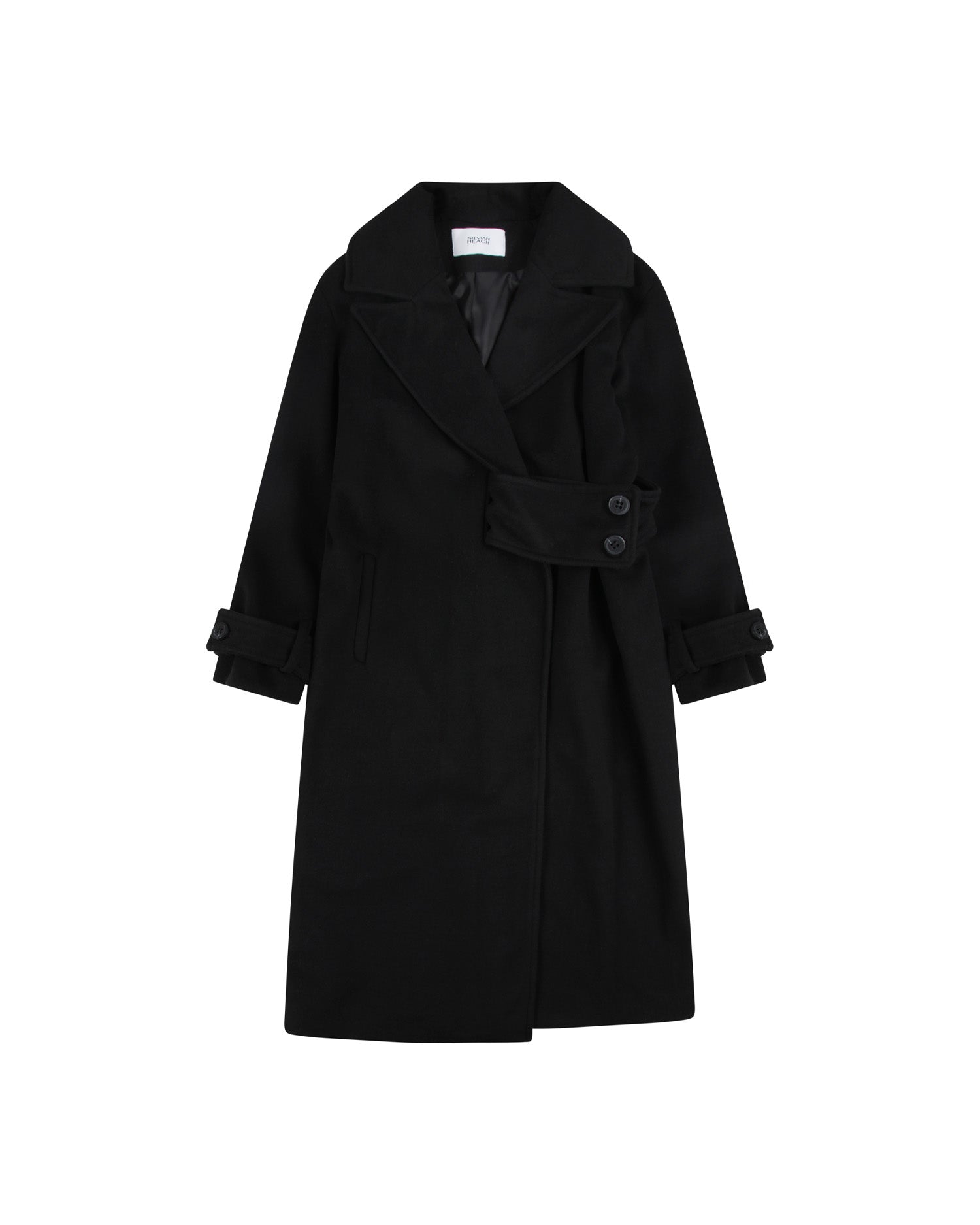 Cappotto con fascia