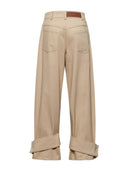Cropped wide leg trousers - Silvian Heach
