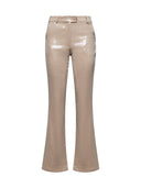 Pantaloni a zampa con paillettes - Silvian Heach