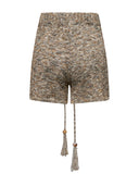 Melange knit shorts - Silvian Heach