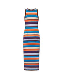 Abito lungo a righe multicolore - Silvian Heach