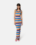 Abito lungo a righe multicolore - Silvian Heach