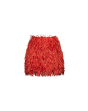Minigonna con frange di paillettes - Silvian Heach