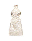Short dress with crossover detail - Silvian Heach