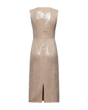 Dress with sequins and V-neck - Silvian Heach