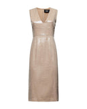 Dress with sequins and V-neck - Silvian Heach