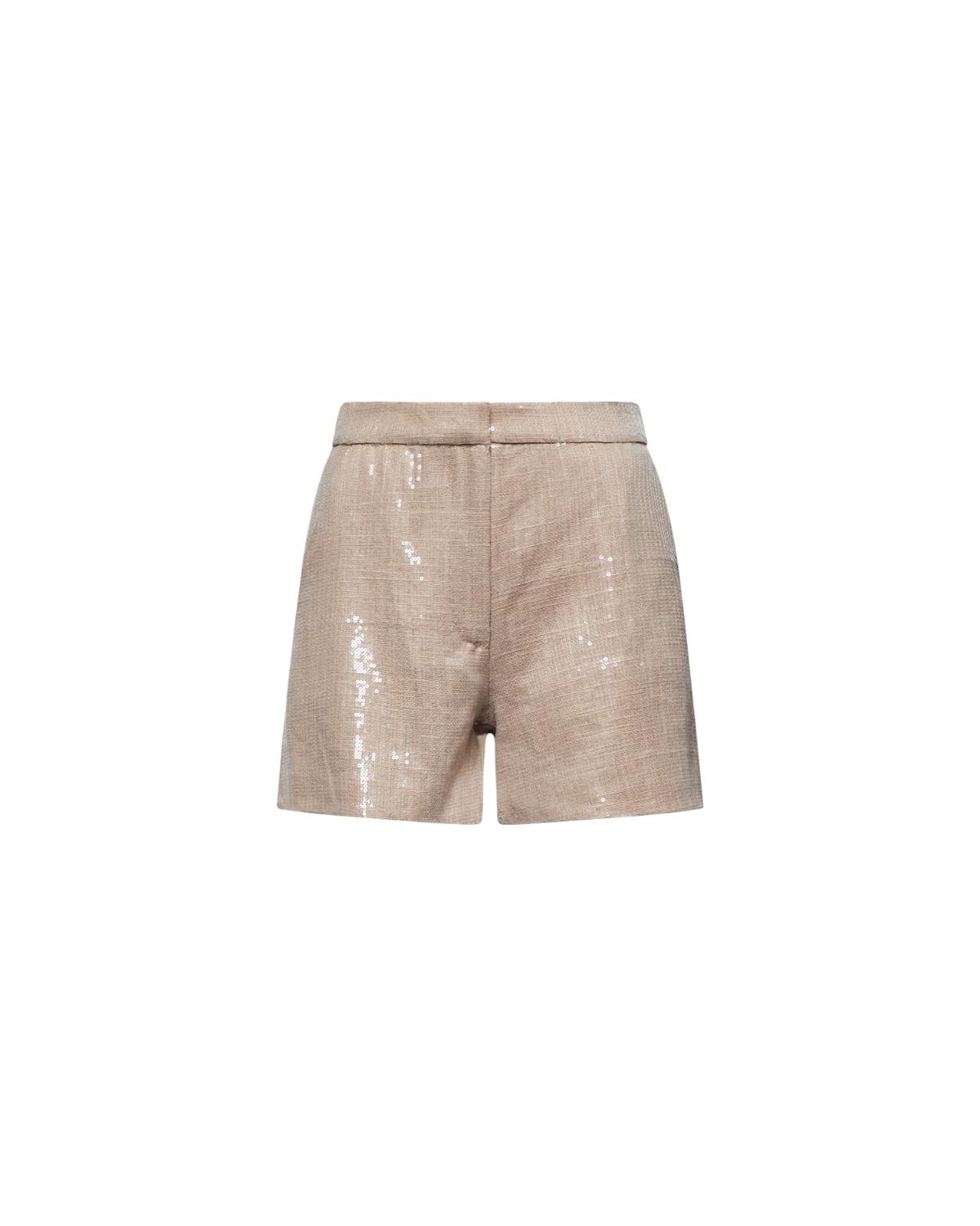 Shorts in laminate fabric