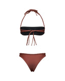 Bandeau bikini with braided details - Silvian Heach