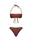 Bandeau bikini with braided details - Silvian Heach