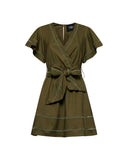 Mini dress with bow belt - Silvian Heach