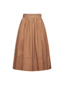 Long skirt with gathered details - Silvian Heach