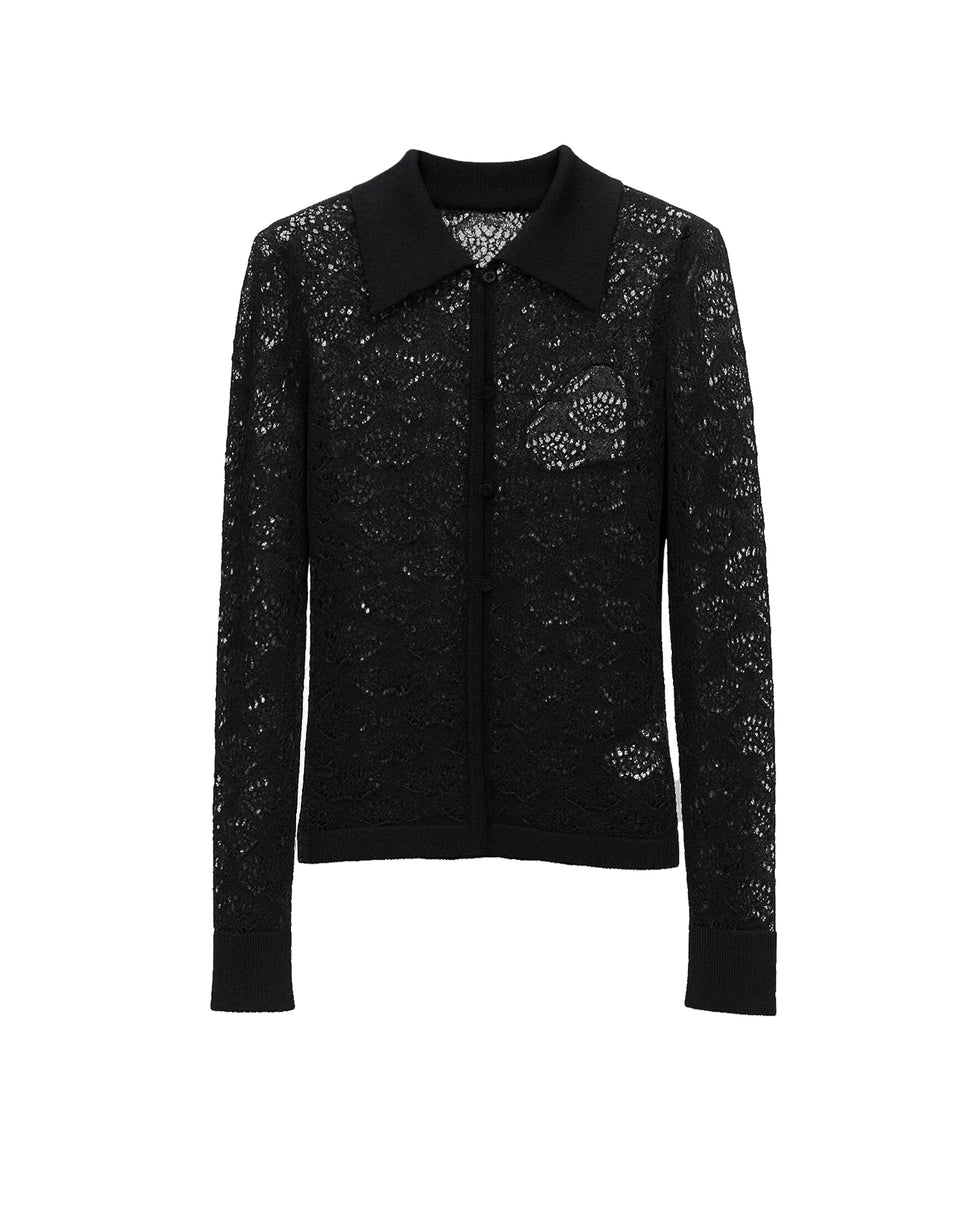 Cardigan con trasparenze decorative - Silvian Heach