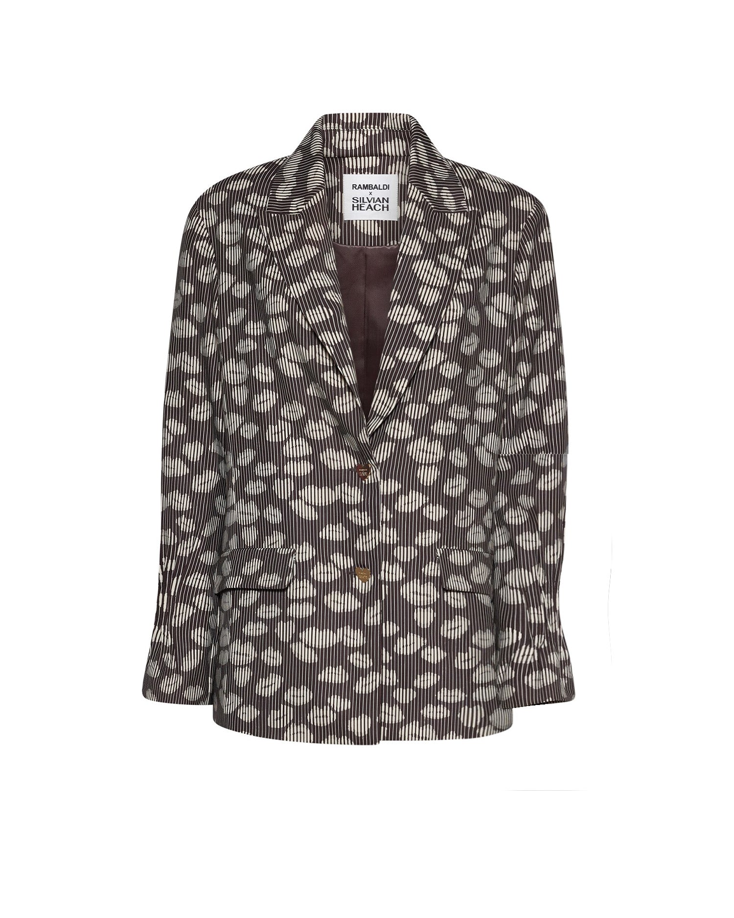 Blazer con motivo grafico All-Over - Silvian Heach