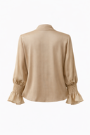 Blusa con scollo profondo e dettaglio annodato - Silvian Heach