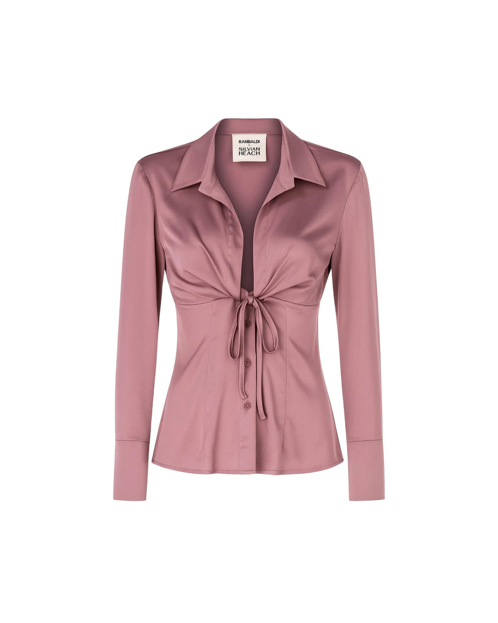 FOTO DA MODIFICARE - Camicia con nodo frontale CAMICIA Silvian Heach