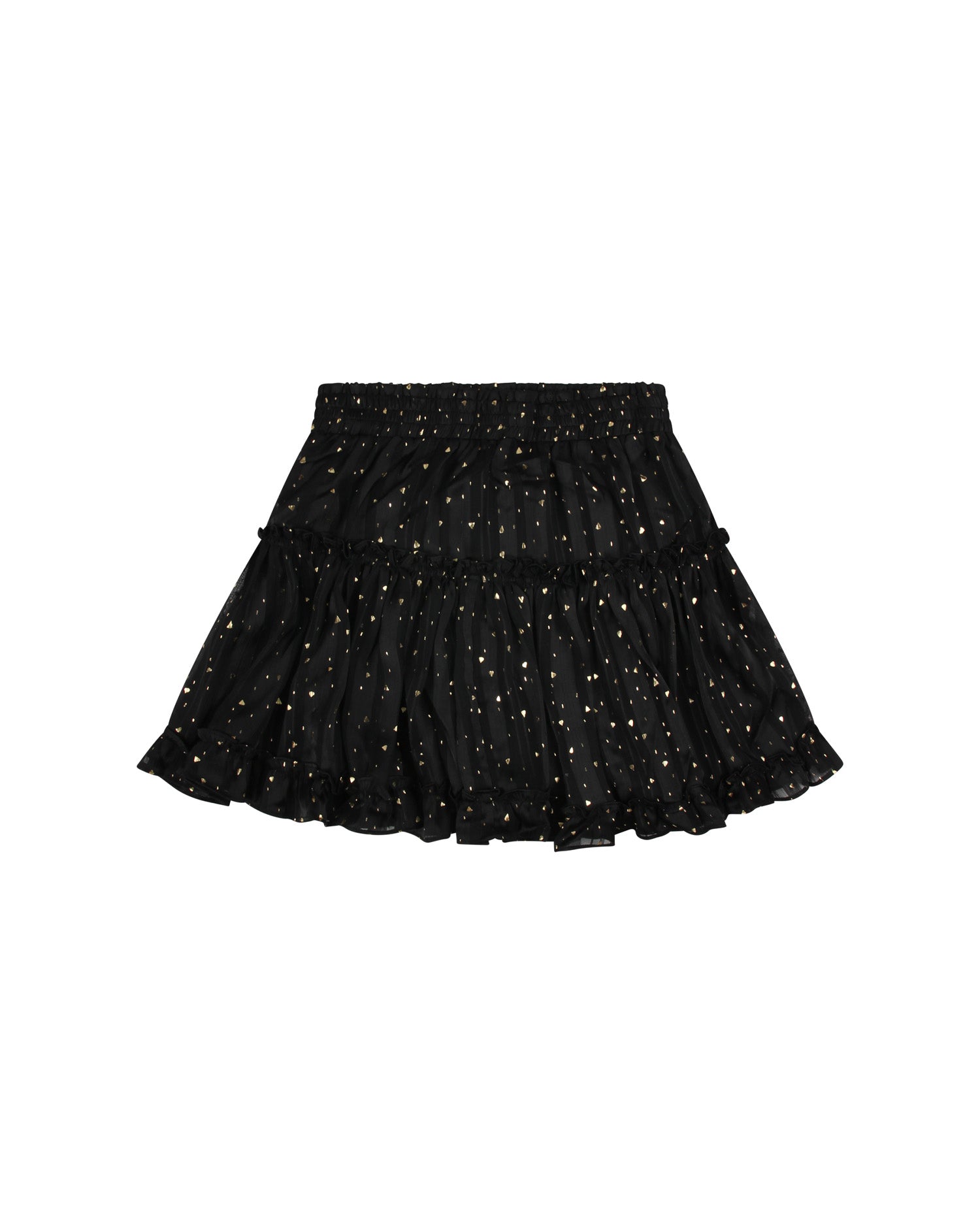 Miniskirt with ruffles