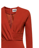 Midi dress with gathered detail - Silvian Heach