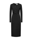 Midi dress with gathered detail - Silvian Heach