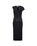 Long one-shoulder dress with draping - Silvian Heach