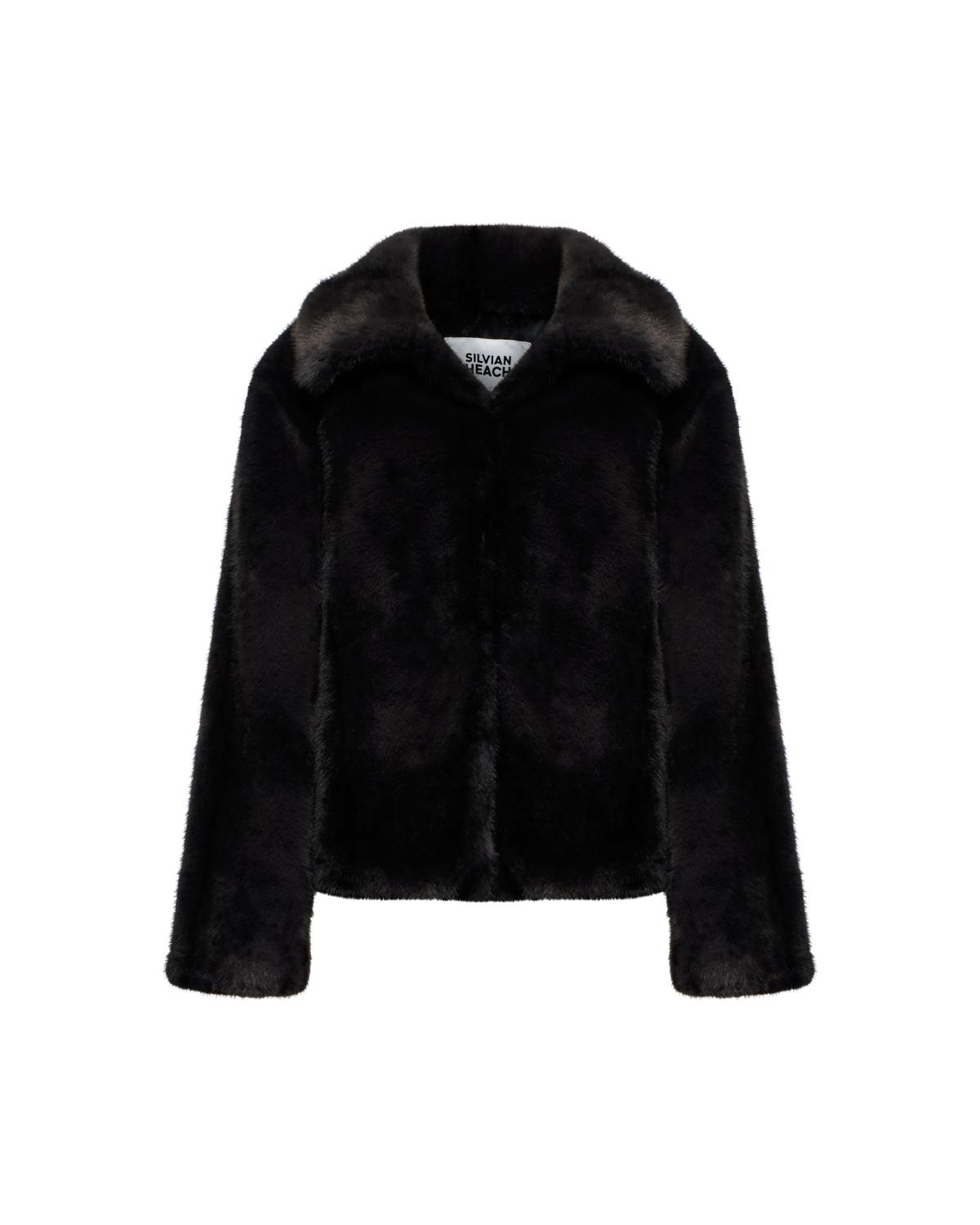 Silvian Heach Cappotto Corto Eco-Pelliccia