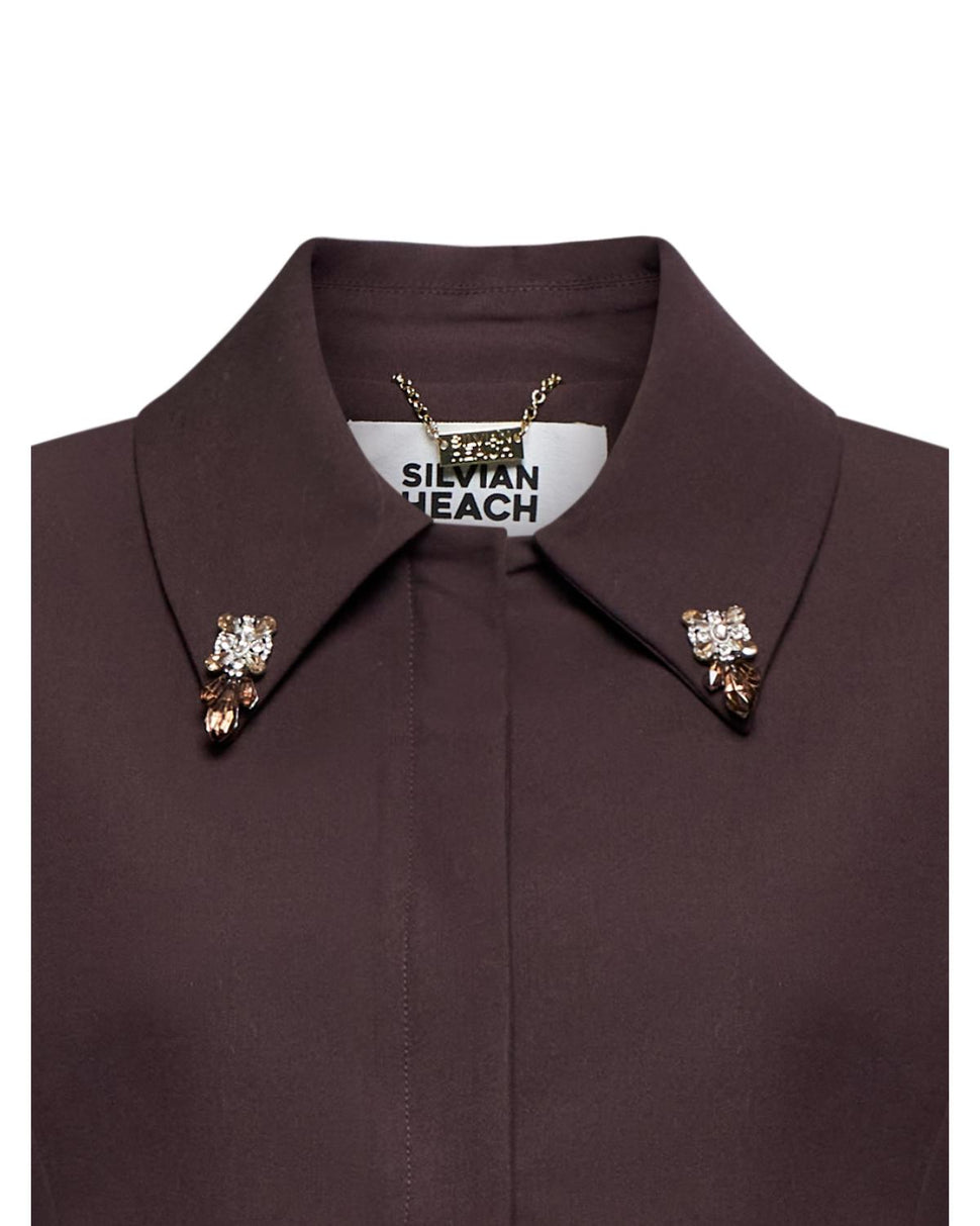 Short blazer with collar and detail - Silvian Heach
