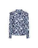 Printed blouse with tie neck - Silvian Heach