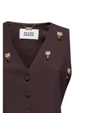 Vest with decorative details - Silvian Heach