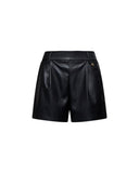 Shorts in pelle effetto liscio - Silvian Heach