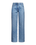 Jeans con gamba dritta e strass - Silvian Heach