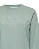 Crew-neck sweatshirt with embossed logo - Silvian Heach