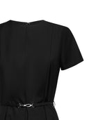 Dress with belt and essential cut - Silvian Heach