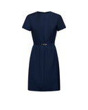 Dress with belt and essential cut - Silvian Heach