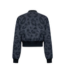 Short bomber jacket with animal print - Silvian Heach