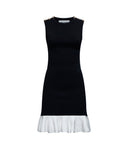 Sleeveless dress with contrasting ruffles - Silvian Heach
