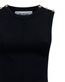 Sleeveless dress with contrasting ruffles - Silvian Heach
