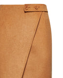 Wrap-around skirt with side buttoning - Silvian Heach