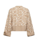 Maglia con motivo floreale in rilievo - Silvian Heach