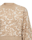 Maglia con motivo floreale in rilievo - Silvian Heach