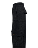 Pantaloni cargo neri con tasche applicate - Silvian Heach