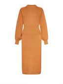 Midi dress with balloon sleeves - Silvian Heach
